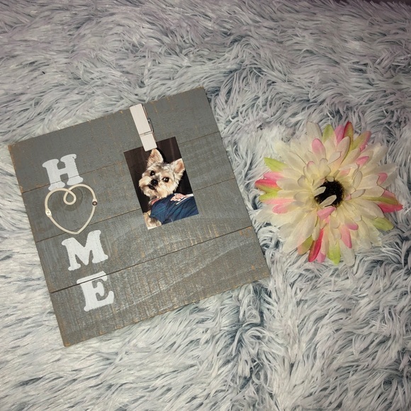 Other - New Wood square picture frame RUSTIC